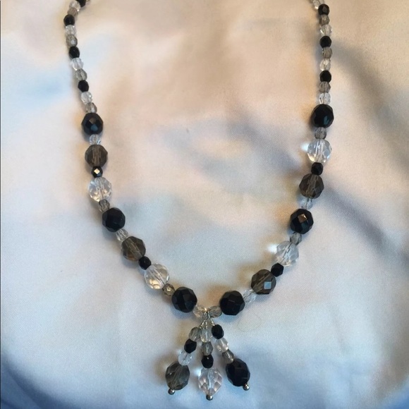 Czech crystal necklace bracelet earring sterling - Picture 2 of 4